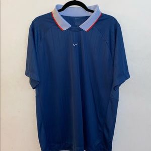 Mens Nike FC Soccer Jersey Shirt Blue
